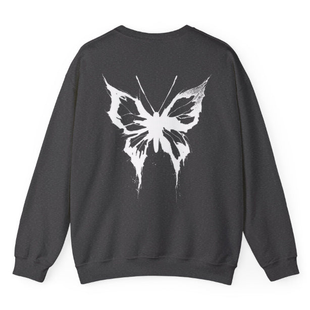 Minimalistischer Butterfly Sweatshirt