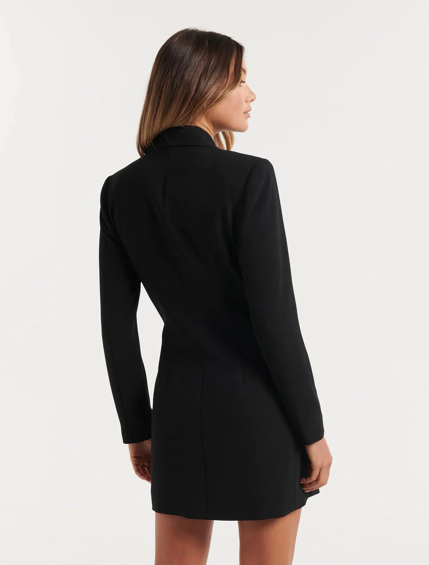 Elegantes Blazer-Kleid für Damen – Schwarz